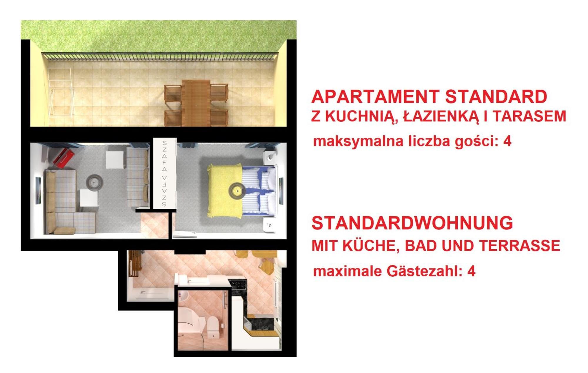 Florian - Tuz Przy Plazy Bed & Breakfast Mielno  Ngoại thất bức ảnh